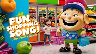 Humpty Dumpty Grocery Store  Fun Shopping Song for Kids  BabyBillion Nursery Rhymes [upl. by Nolrak]