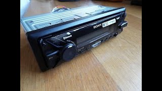 Обзор автомагнитолы Sony DSXA500BD [upl. by Benedikt366]