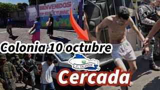 TOPADOS 🚨Serco De SEGURIDAD EN COLONIA 10 OCTUBRE SIGUE DANDO RESULTADO [upl. by Ahsita]