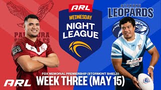 Papakura Sea Eagles v Otahuhu Leopards  ARL Wednesday Night League  Fox Memorial Premiership [upl. by Ecenaj933]