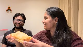 How to make puff pastry at home 😄Paneer puff with pastry sheets❤️Christmas ASDA theme ka cup london [upl. by Eelarak]