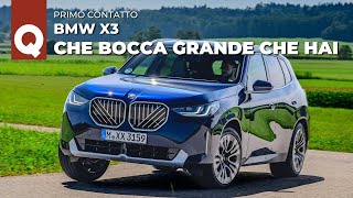 BMW X3 2025  La prova della 20 xDrive 20 208 cv e della M50 I6 398 cv [upl. by Korfonta]