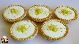 3 INGREDIENT LEMON TARTS [upl. by Ayeki444]