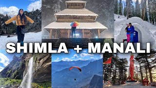 Shimla Manali Tour Guide  Shimla Manali Tourist Place  Shimla manali Tour plan and budget [upl. by Eserehc]