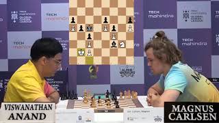 Magnus Carlsen vs viswanathan anand  Chess World [upl. by Rehpinnej]