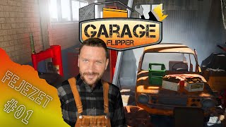 🔴Építsük át 🔴Garage Flipper🔴part 01 pc 🔴 MRK🔴 [upl. by Nance]