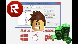 ROBLOX Auto Keyboard Presser [upl. by Leandre]