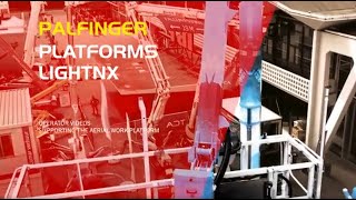 PALFINGER Service  400 Light NX  Supporting the aerial work platform [upl. by Liamsi]