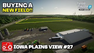 SELLING PIGS TO BUY NEW LAND Iowa Plains View FS22 Timelapse Ep 27 [upl. by Horlacher]