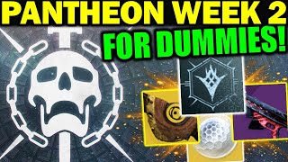 Destiny 2 PANTHEON WEEK 2 RAID FOR DUMMIES  Complete Guide amp Walkthrough [upl. by Auginahs]