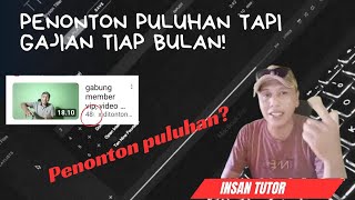 PENONTON PULUHAN GAJIAN TIAP BULAN DARI YOUTUBE TANPA VPN [upl. by Rube]