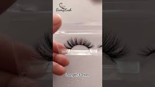 luxury 3d mink eyelash lash 3d1237︱Bamylash︱professional false eyelash vendor [upl. by Anoirtac]