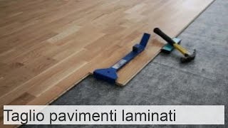 Come tagliare il laminato velocemente [upl. by Reave]