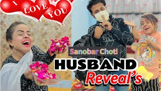 Sanobar Choti Husband Reveals  Finally Aj Mene Apne Husband ko Reveal kar dea  Sanobar Choti Vlogs [upl. by Eltrym920]