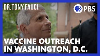 Dr Fauci visits DC to battle vaccine hesistancy  Anthony Fauci  American Masters  PBS [upl. by Quill]