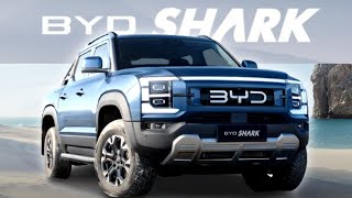 BYD Shark Pickup Truck Revealed in Mexico [upl. by Aedrahs633]