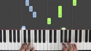 Star Wars Main Theme Easy Piano Tutorial  Synthesia Live Keys [upl. by Jeremy]