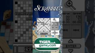 Scrabble Tiger Gamecom Scrabble TigerGamecom WordGames DigitalBoardGames ClassicGames [upl. by Adiv928]