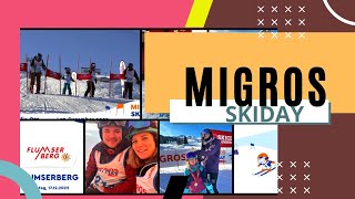 Migros Skiday Flumserberg 17122022  Famigros Skitag mit Skirennen [upl. by Claybourne99]