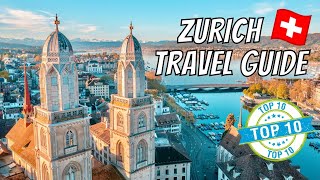 ZURICH TRAVEL GUIDE Top 10 Things to do in Zurich Switzerland  Uetliberg Landesmuseum amp MORE [upl. by Evalyn298]