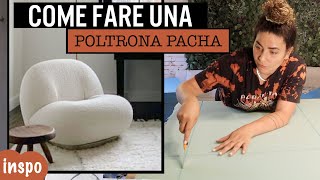 DIVANETTO PACHA FAI DA TE  come creare la poltrona di Gubi DIY [upl. by Firooc186]