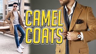 Casual VS Classy 2 Ways to Style a Camel Overcoat  Topcoat   Mens Fall Fashion [upl. by Lebazi636]