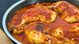 Hungarian Chicken Paprikash recipe ❗️ Ive never eaten chicken so delicious ❗️ [upl. by Ahsekel]