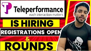 Teleperformance JOBS  Registrations Open Assessment for Teleperformance [upl. by Jez]