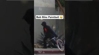 Bait Bike Paintball Prank 😂 JoeySalads Pranks Shorts [upl. by Drogin]