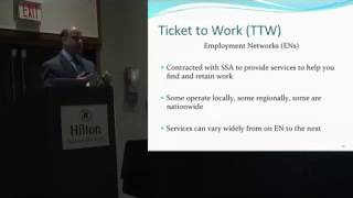 David Mitchell  Work Incentives for People with Disability Benefits [upl. by Elwina]