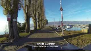 Switzerland 252 Camera on board Matran to Cudrefin GoPro Hero3 UHD4K to 1080p25 [upl. by Ecirtaemed]