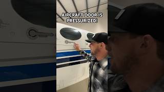 Aircraft Pressurization The Door Explained Pilot and Aviation Training aviation flighttraining [upl. by Forkey]