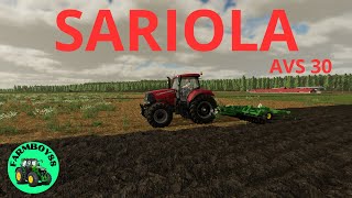 ÅRETS FÖRSTA PLÖJNING  AVS30 Sariola Farming simulator 22 [upl. by Hoban]