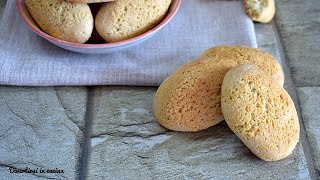 Biscotti al latte con ammoniaca  Divertirsi in cucina [upl. by Nonohcle]