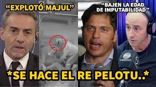 💥Majul y Trebucq le DIJERON de TODO a KICILLOF y a ESPINOSA por las POLICIAS baleadas [upl. by Anerrol]