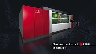 New type control unit quotDCUBESquot Laser processing machines｜MITSUBISHI ELECTRIC [upl. by Kliman]