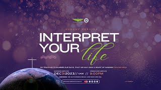 RCCG  Croydon Tabernacle  Interpret Your Life  31122023 [upl. by Troyes]