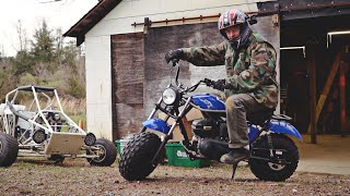 Trail Master MB200 Best Mini Bike Money Can Buy 1st Build at new CarsandCameras HQ [upl. by Dettmer]