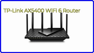 REVIEW 2024 TPLink AX5400 WiFi 6 Router ESSENTIAL details [upl. by Nolana]