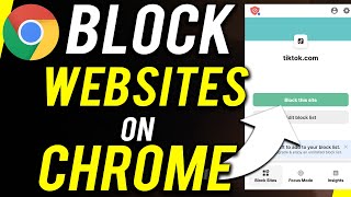 How to Block Websites on Google Chrome [upl. by Miculek]