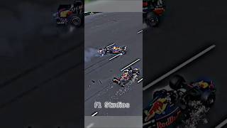 Verstappen x Ricciardo Massive Crash Azerbaijan GP 2018 🥶 f1studios f1 [upl. by Derick]