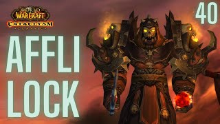 AFFLICTION WARLOCK PvP Gameplay 40  CATACLYSM CLASSIC [upl. by Notsgnal]