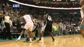 DeJuan Blair dunks on Okafors head Nov 28 2010 [upl. by Yerrot]