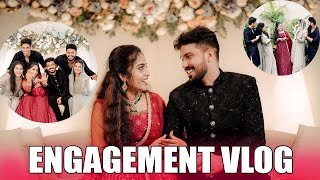 ENGAGEMENT VLOG 💍  ANJITHA ❤️ AMAL [upl. by Newo]