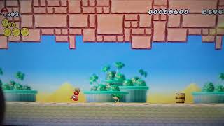 sidestepper Bossfight 🦀🦀 custom level newer super Mario Bros Wii Gameplay [upl. by Nyberg476]