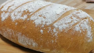 Weiches Brot lecker und einfach Mit wenig Zutaten und Aufwand Brot selber backen [upl. by Stoneham393]