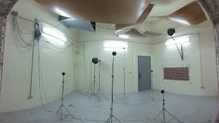 360 video Salford University Transmission Suite and Reverberation Chamber [upl. by Turnheim936]