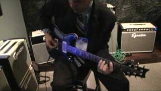 NAMM 2010 Presentation of Egnater Rebel 30 head [upl. by Yesima]