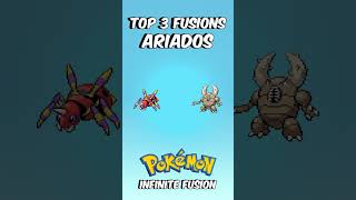 Aridos Top 3 Fusions 💥 Which is YOUR Favorite Pokemon Infinite Fusion pokemoninfinitefusion [upl. by Eninahpets]