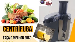 CENTRÍFUGA DE FRUTAS E VERDURAS PHILIPS WALITA DEMOSTRAÇÃO [upl. by Ledda]